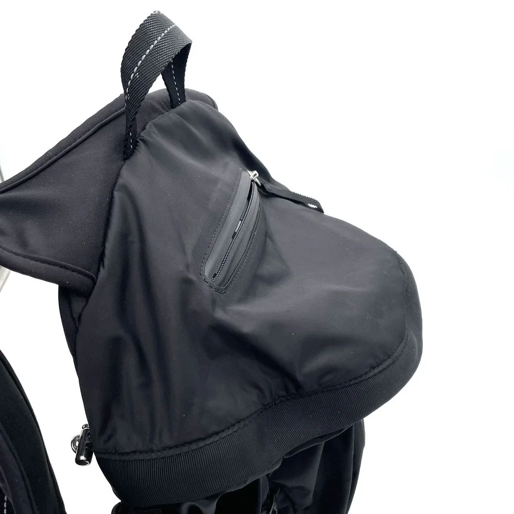 Lululemon Fast Free Backpack Retired Black Reflective Hiking Gym Bag Unisex